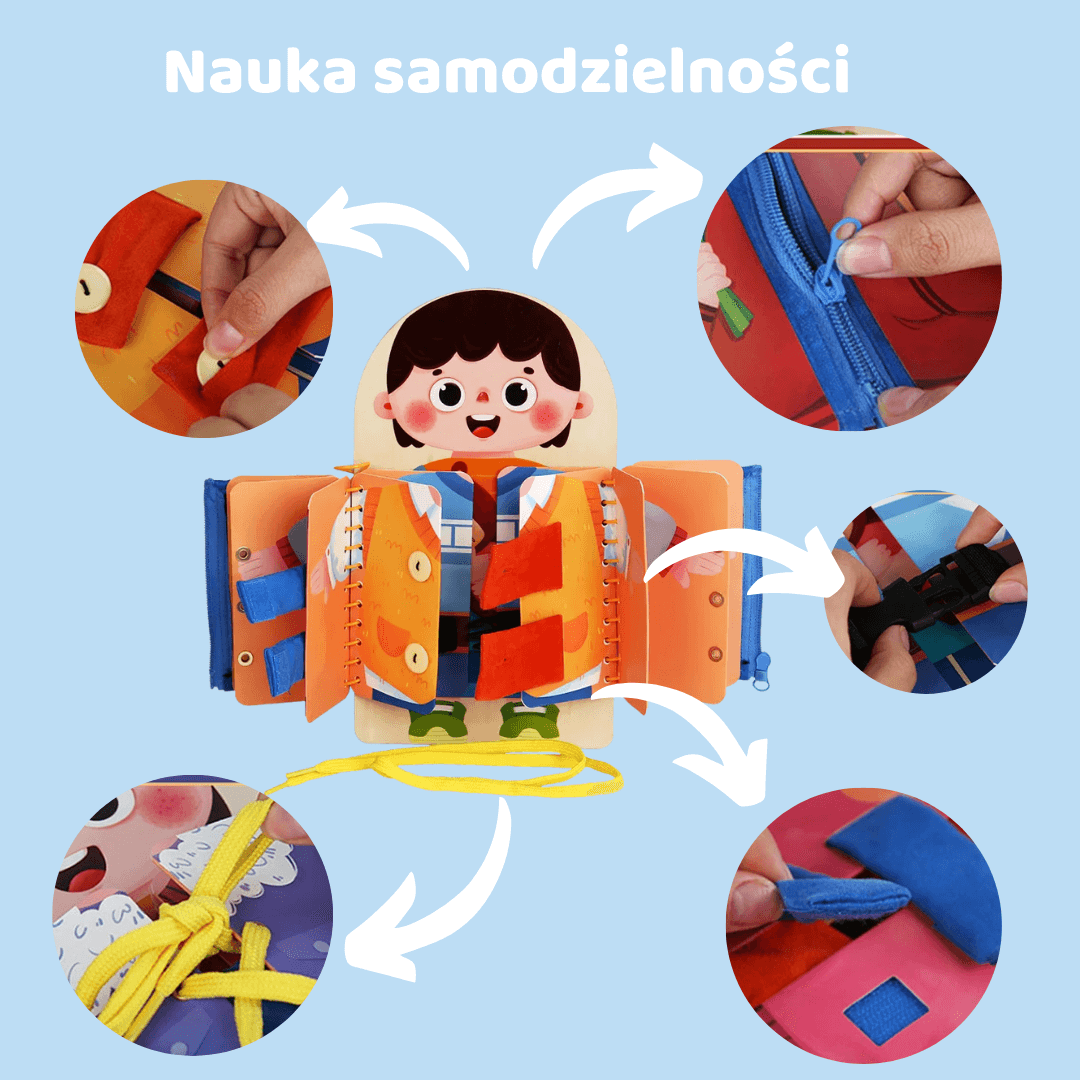 Zaradek - edukacyjna zabawka ucząca samodzielności