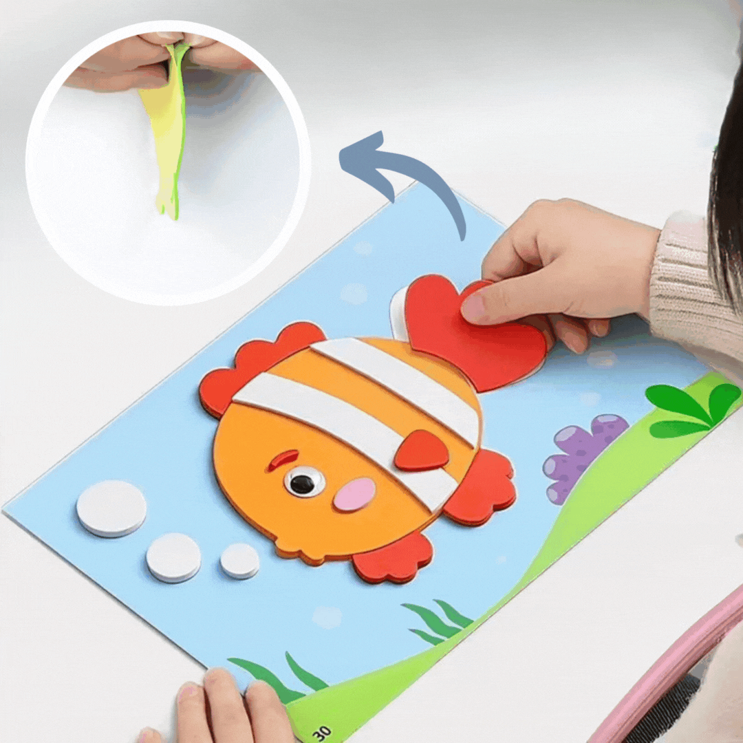 Kolorbook- edukacyjna kolorowanka 3D 2w1 (20 aktywności!)