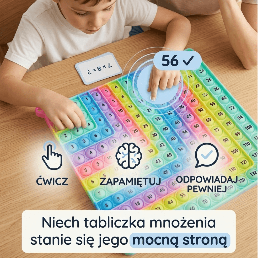Dumilio - Matematyczna Mata Sensoryczna Do Nauki Mnożenia