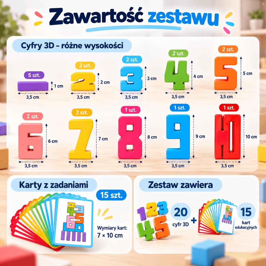 3D CYFERIX - Skuteczna Sensoryczna Nauka Matematyki